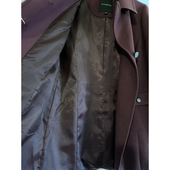 Talbots Women's Size 6 Purple Jacket (Orig. $219) - Picture 11 of 15